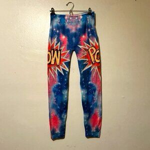 Just One "POW" Spandex Leggings